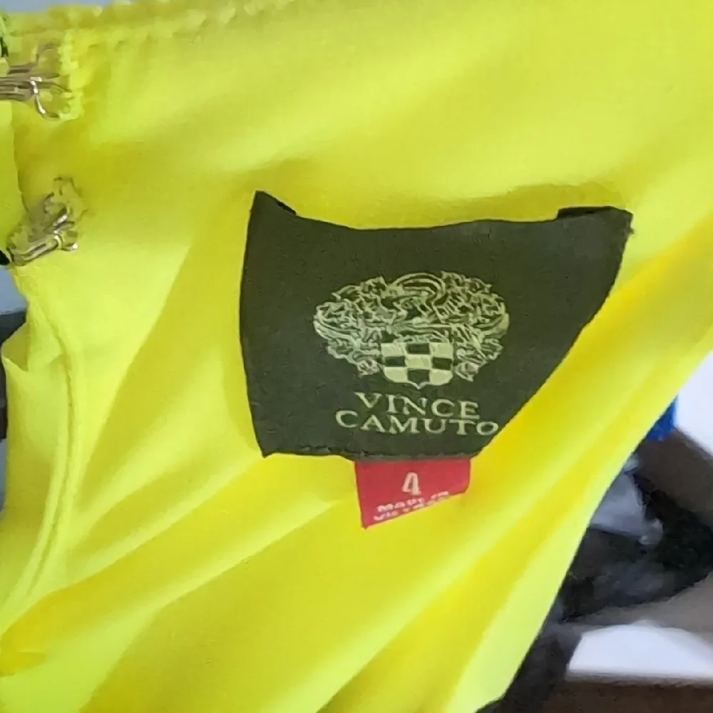 Vince Camuto Black and Yellow Halter Sundress - Picture 5 of 5